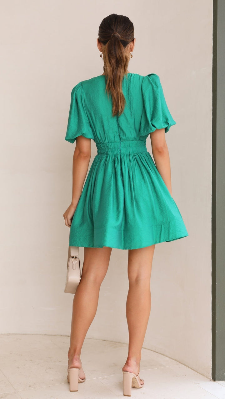 Rosalie Puff-Sleeve Mini Dress product image 5