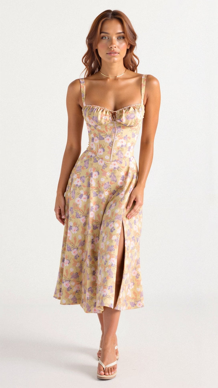 Rosalind Corset Midi Dress product image 1