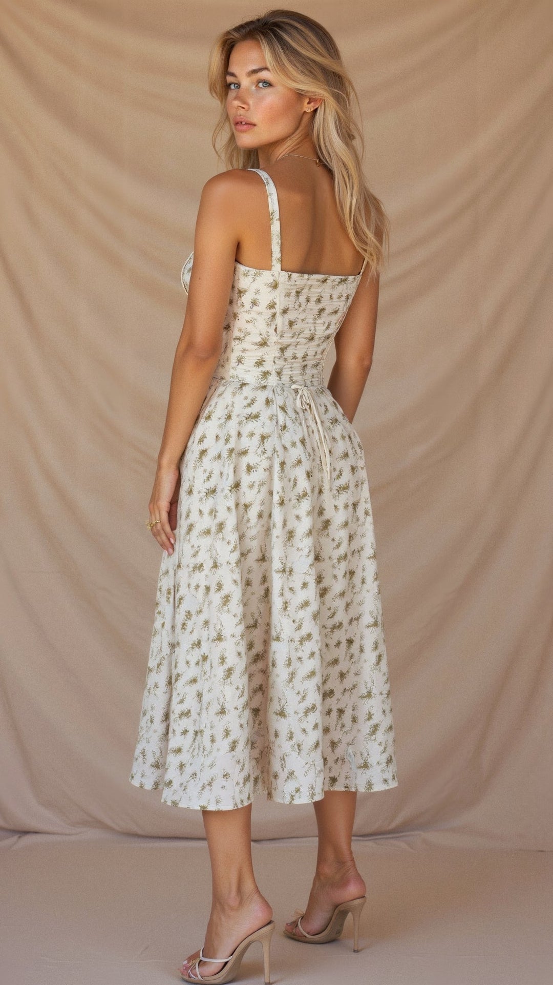 Rosalind Corset Midi Dress product image 10