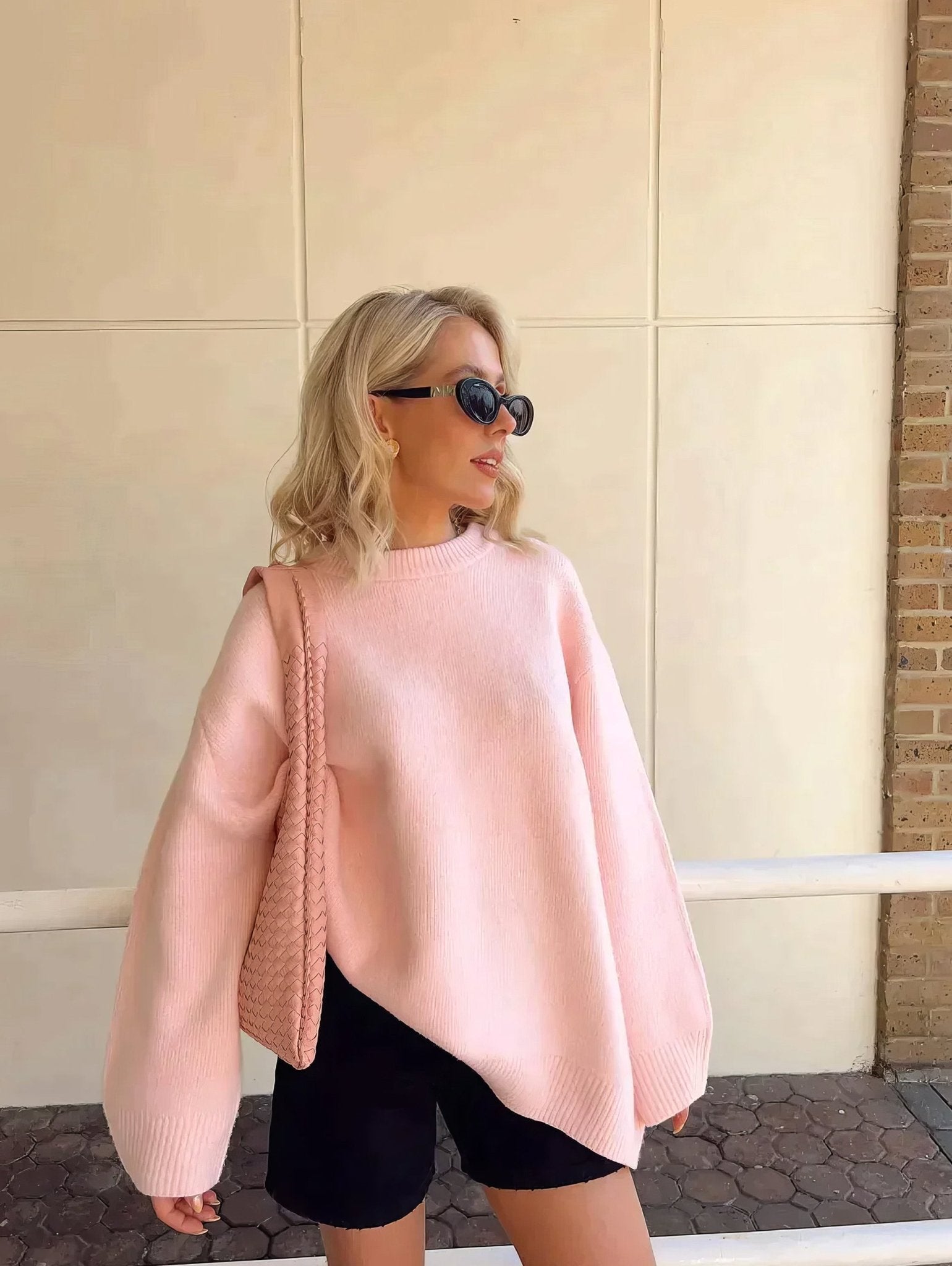 Rose blouse with a relaxed fit (Rose S) - | Zavonix