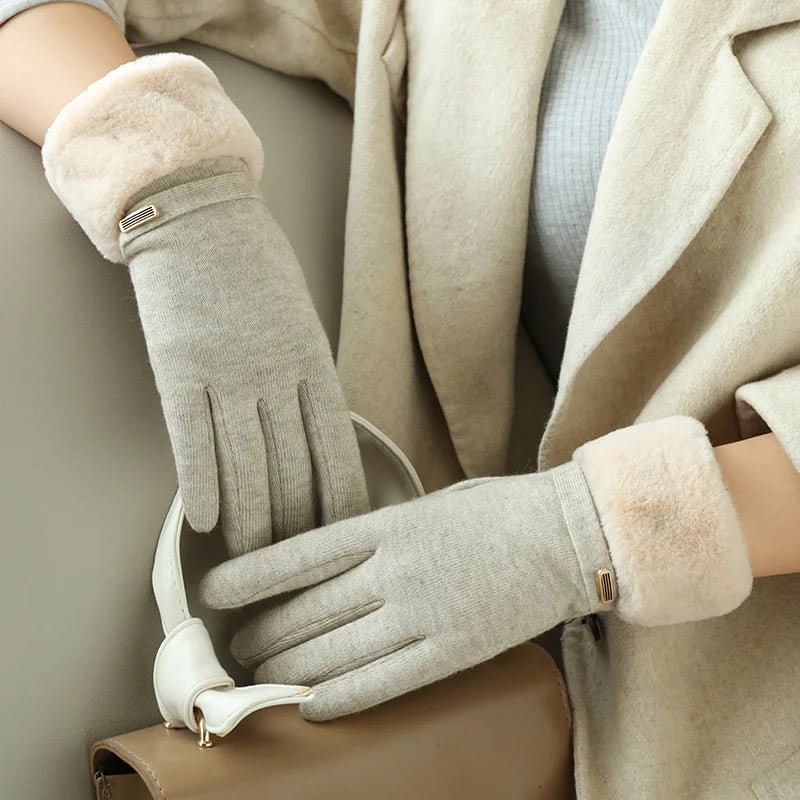 "Rosetta" Winter Handwear (Blue ) - | Zavonix
