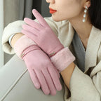 "Rosetta" Winter Handwear (Grey ) - | Zavonix