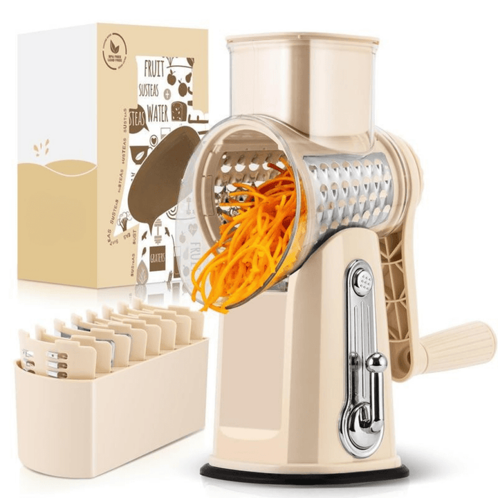 Rotary Kitchen Tool for Quick Vegetable Slicing | Efficient Meal Prep 9