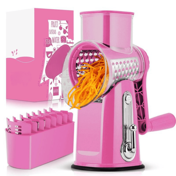 Rotary Kitchen Tool for Quick Vegetable Slicing | Efficient Meal Prep 12