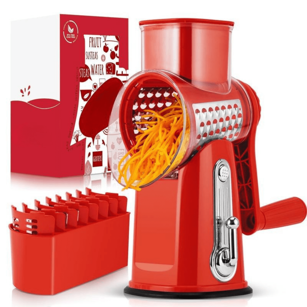Rotary Kitchen Tool for Quick Vegetable Slicing | Efficient Meal Prep 10
