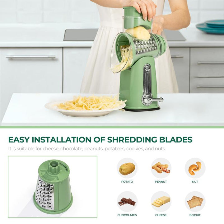 Rotary Kitchen Tool for Quick Vegetable Slicing | Efficient Meal Prep 6