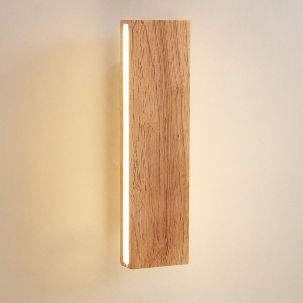 Rotatable Wood LED Wall Light – Modern Wall Sconce with Adjustable Direction for Home Interiors 10