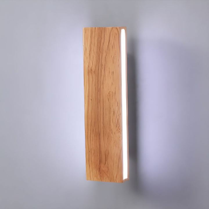 Rotatable Wood LED Wall Light – Modern Wall Sconce with Adjustable Direction for Home Interiors 9