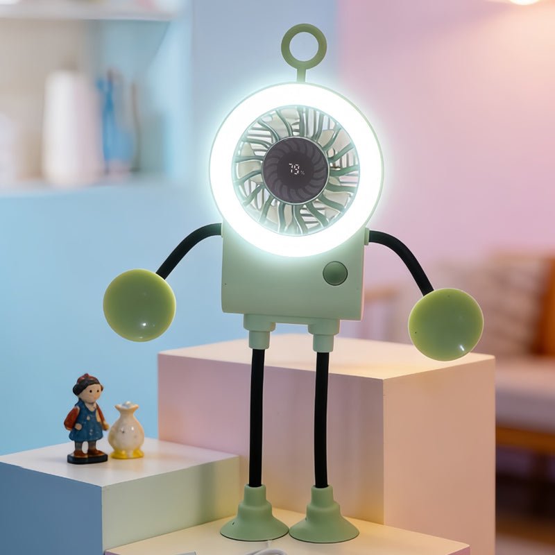 Ruffle Air Flexible Led Desk Fan Product Image 01