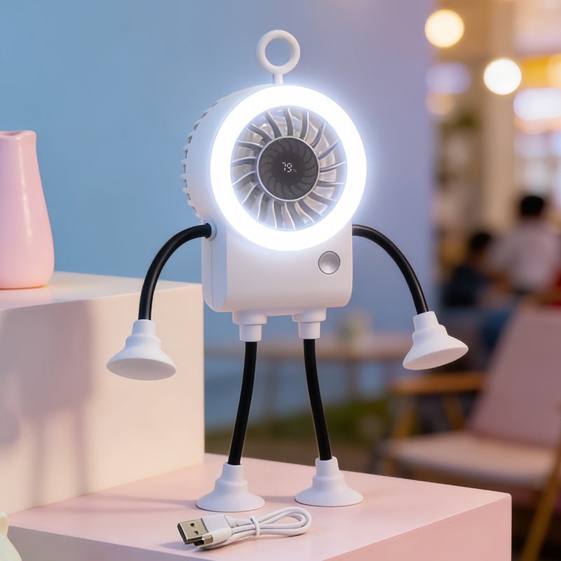 Ruffle Air Flexible Led Desk Fan Product Image 12