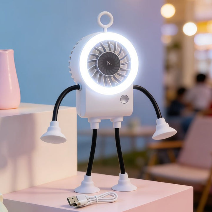 Ruffle Air Flexible Led Desk Fan Product Image 12