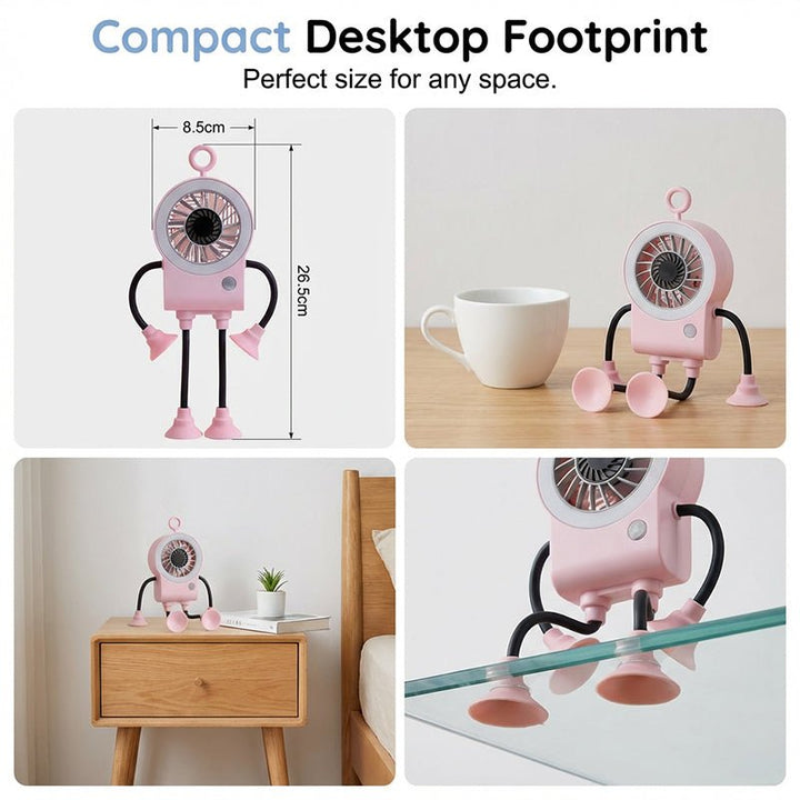Ruffle Air Flexible Led Desk Fan Product Image 15