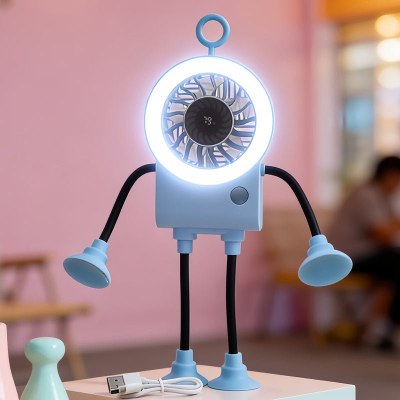 Ruffle Air Flexible Led Desk Fan Product Image 16