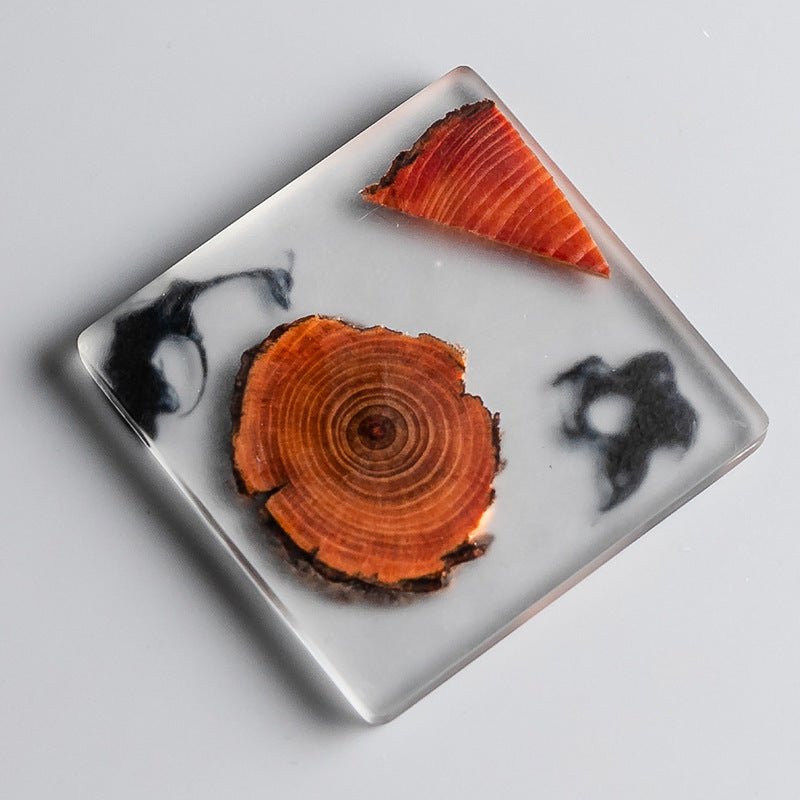 Rugged Pine Coasters with Resin Shield – Durable Protection for All Surfaces 3