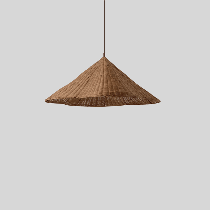 Rustic Rattan Pendant Light – Woven Ceiling Light Fixture for Warm Interiors, Adjustable Height, Ideal for Living Room and Dining Room 6