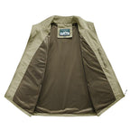 Rylan Vest — Durable Outdoor Vest with Multiple Pockets (Black XS) - | Zavonix