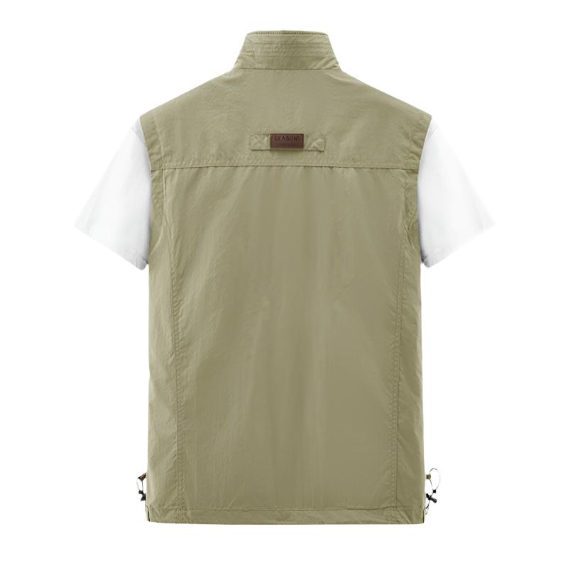 Rylan Vest — Durable Outdoor Vest with Multiple Pockets (Black XS) - | Zavonix