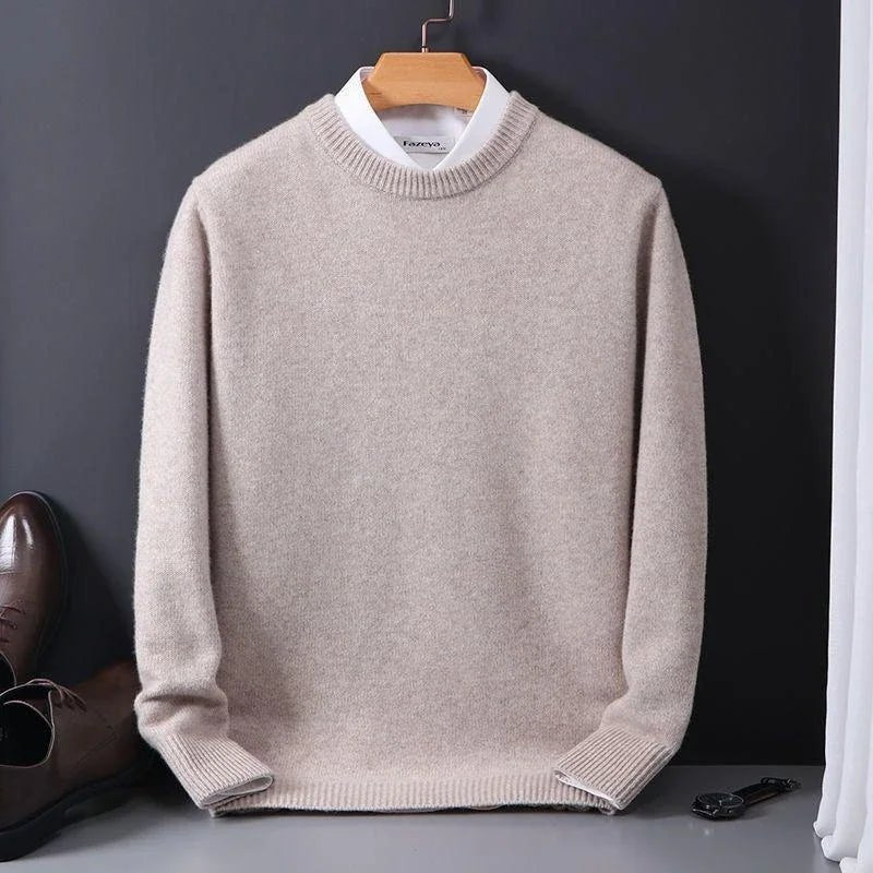 Rylen Sweater — Ultra - Soft Warm Knit Pullover with Stylish Fit (Navy blue S) - | Zavonix
