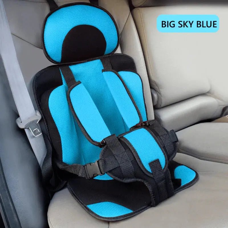 SafeRide Portable Car Seat | Lightweight, Foldable Design, Breathable Mesh