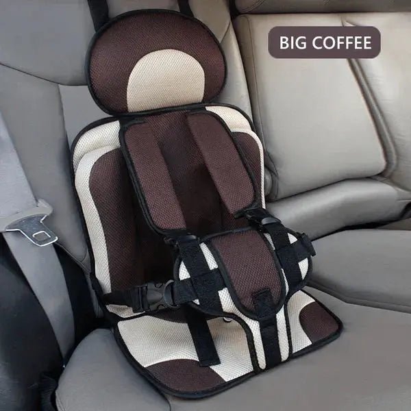 SafeRide Portable Car Seat | Lightweight, Foldable Design, Breathable Mesh