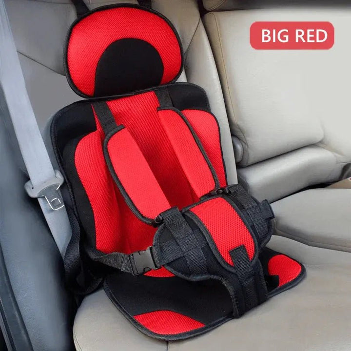 SafeRide Portable Car Seat | Lightweight, Foldable Design, Breathable Mesh