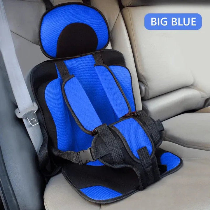 SafeRide Portable Car Seat | Lightweight, Foldable Design, Breathable Mesh