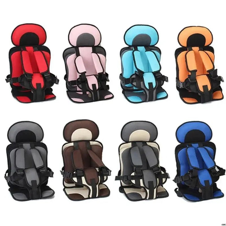 SafeRide Portable Car Seat | Lightweight, Foldable Design, Breathable Mesh
