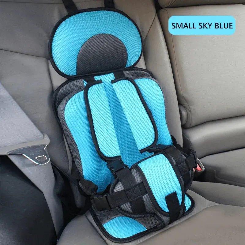 SafeRide Portable Car Seat | Lightweight, Foldable Design, Breathable Mesh