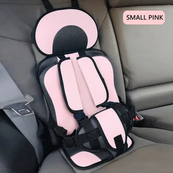 SafeRide Portable Car Seat | Lightweight, Foldable Design, Breathable Mesh