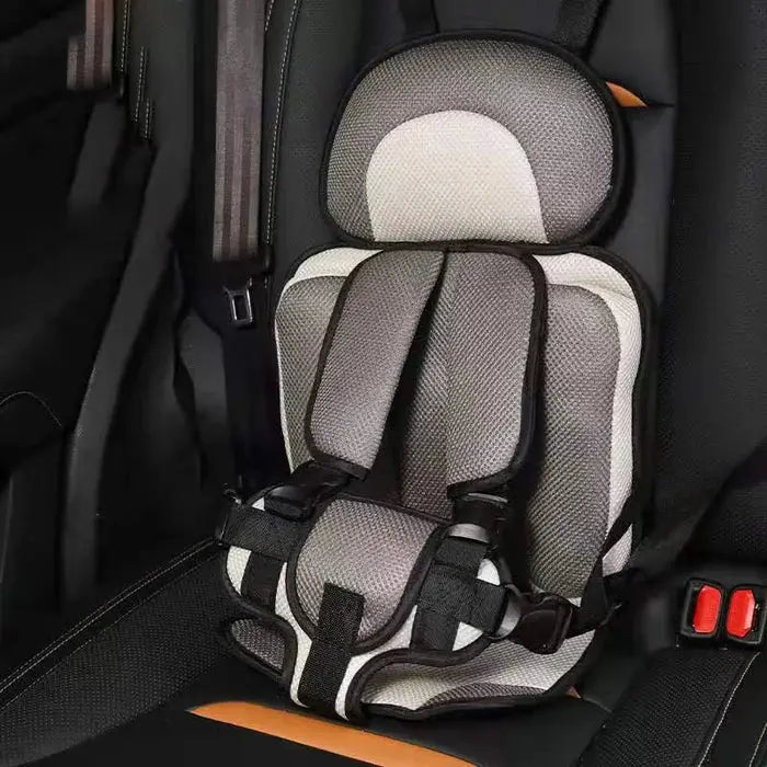 SafeRide Portable Car Seat | Lightweight, Foldable Design, Breathable Mesh