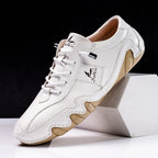 The Salkin™ Retro Genuine Leather Italian Footwear (Black 39) - | Zavonix