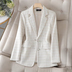 Sculpted Tweed Jacket™ — Own Every Room with Unshakable Strength and Sharp Style - Zavonix
