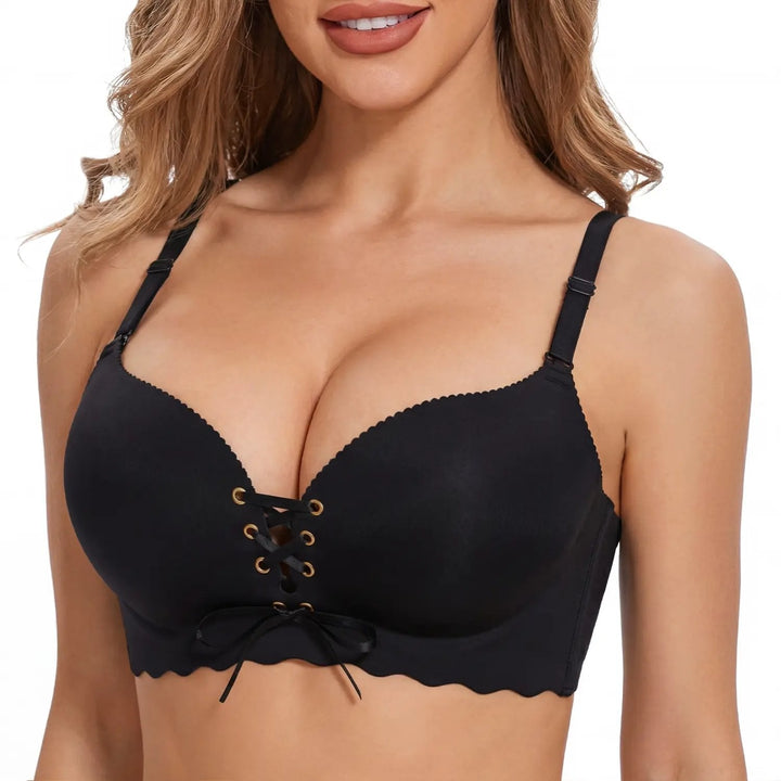 Seamless Push Up Bra Breathable Stretch Product Image 01