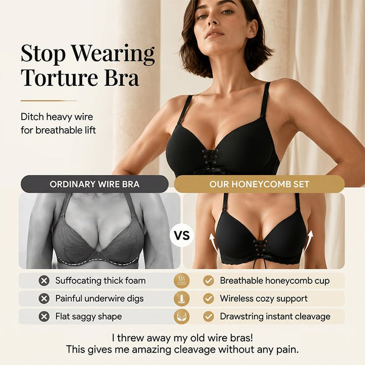 Seamless Push Up Bra Breathable Stretch Product Image 04