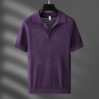 Sebastian Polo — Lightweight Breathable Viscose Polo Shirt for Warm Days (Black S) - | Zavonix