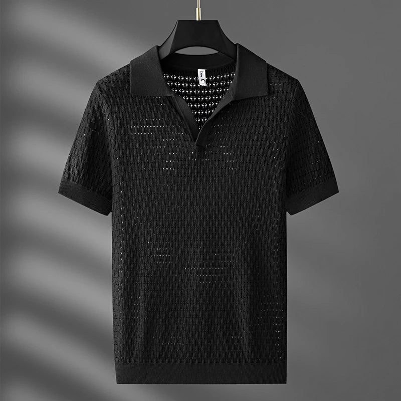 Sebastian Polo — Lightweight Breathable Viscose Polo Shirt for Warm Days - Zavonix