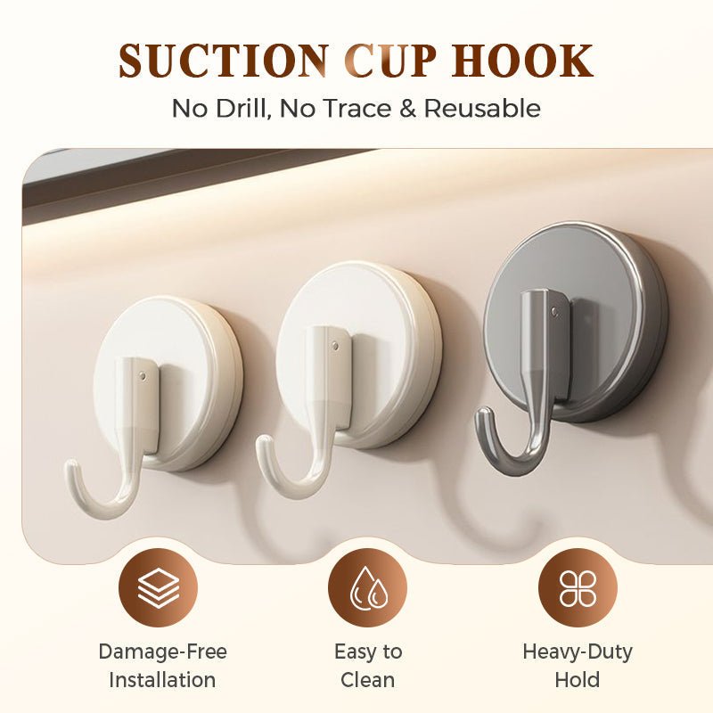 Securehold No Drill Suction Hooks 3 Pack Product Image 02