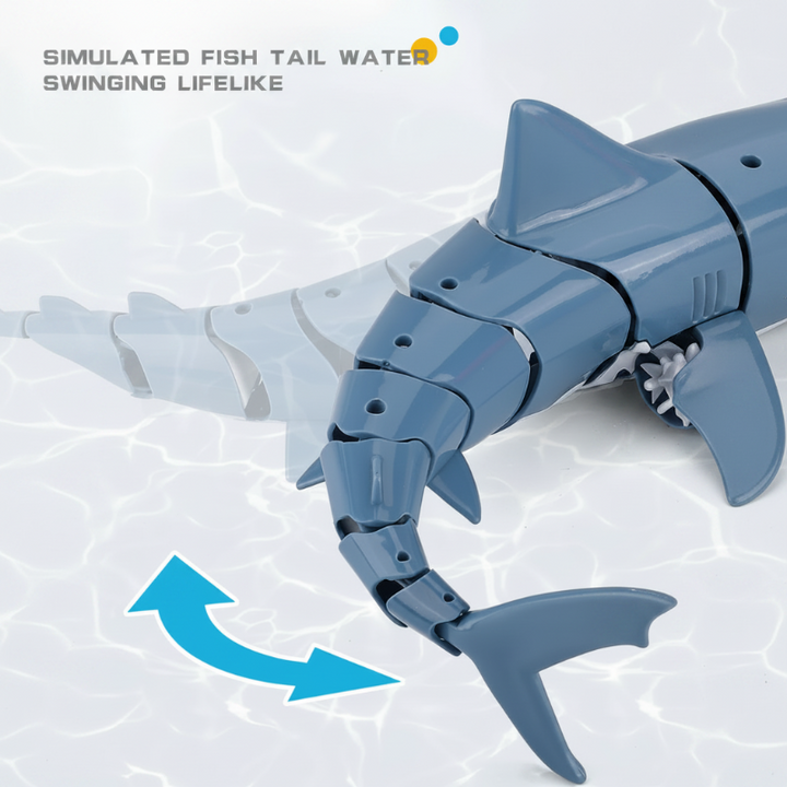 Close-up of the shark&