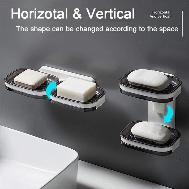 Self Draining Adhesive Soap Holder Product Image 04