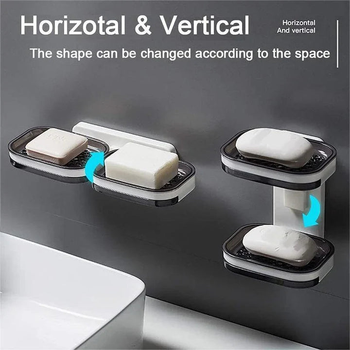 Self Draining Adhesive Soap Holder Product Image 04