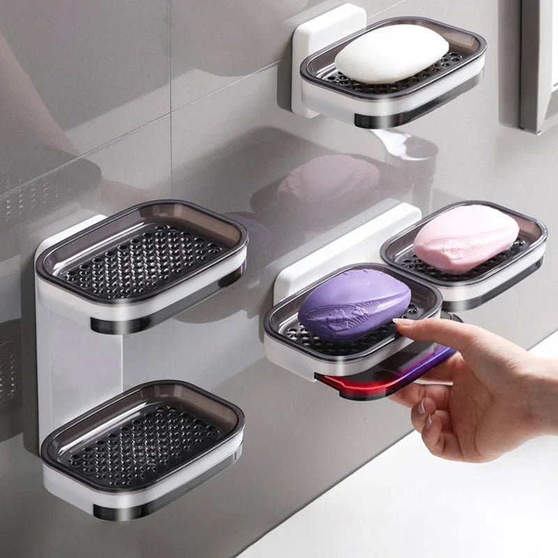 Self Draining Adhesive Soap Holder Product Image 05