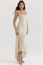 Seraphina Dress™ — Flawlessly Defined Waist, Timeless Elegance (Pink L) - | Zavonix