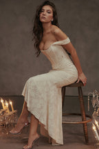 Seraphina Dress™ — Flawlessly Defined Waist, Timeless Elegance (Apricot S) - | Zavonix