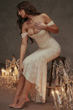 Seraphina Dress™ — Flawlessly Defined Waist, Timeless Elegance (Apricot S) - | Zavonix