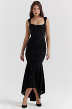 Seraphina Dress™ — Flawlessly Defined Waist, Timeless Elegance (Black L) - | Zavonix
