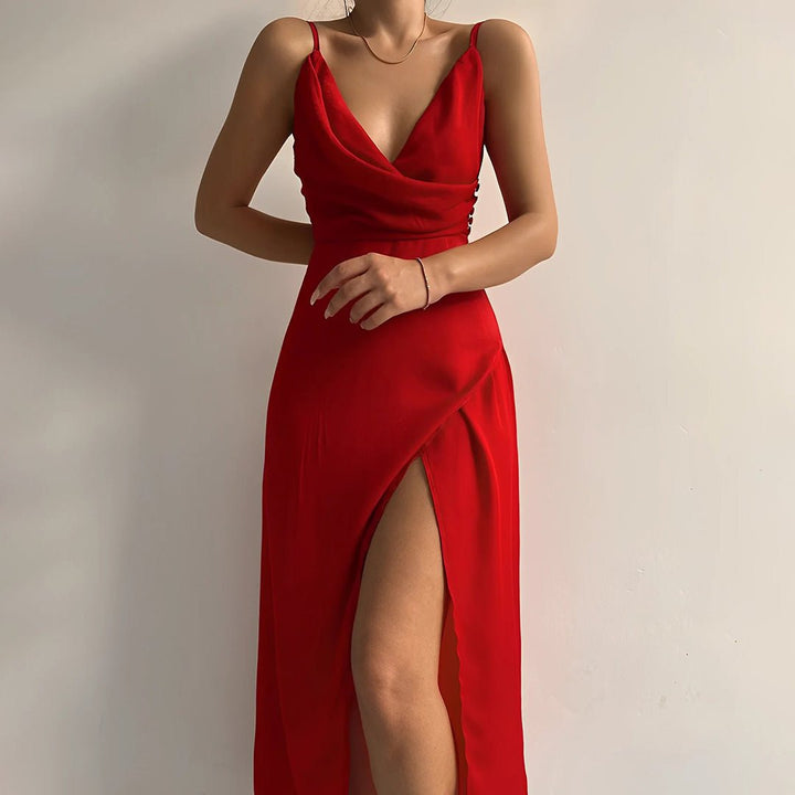 Serena Cowl-Neck Maxi Dress product image 3