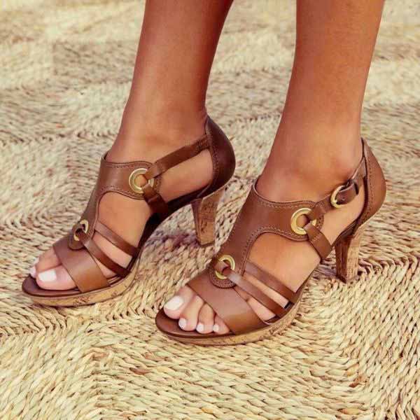 Serena Ring-Detail Heeled Sandals product image 2