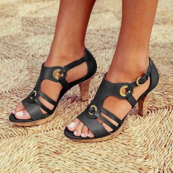 Serena Ring-Detail Heeled Sandals product image 5