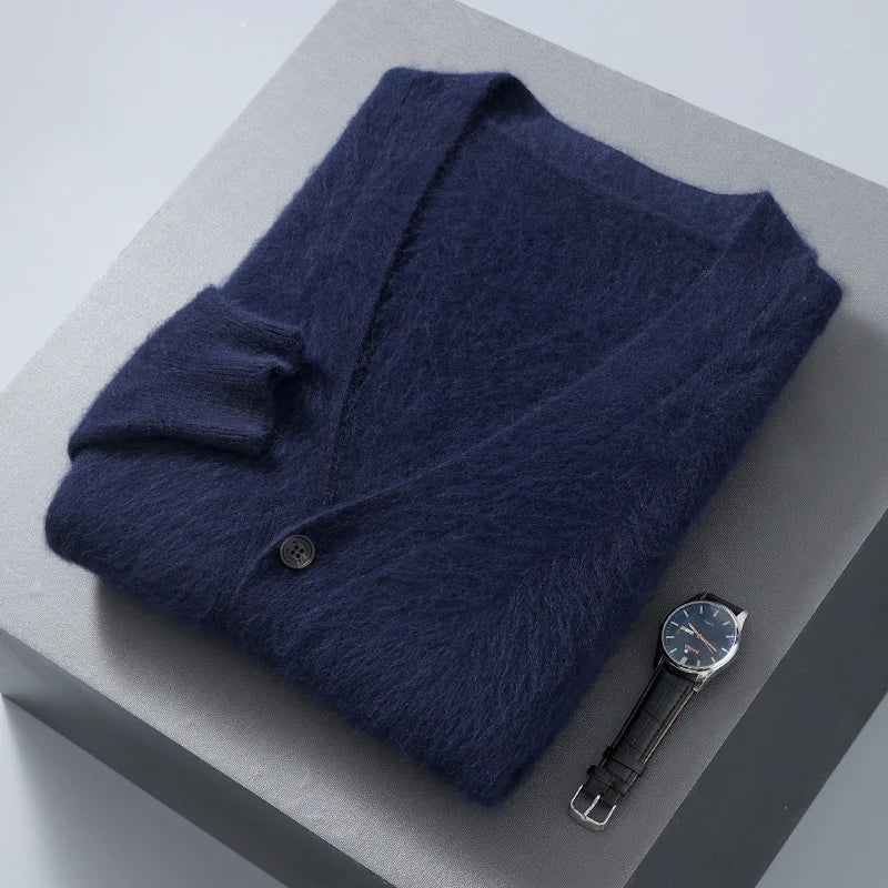 Serenity Cashmere Cardigan (Camel S) - | Zavonix