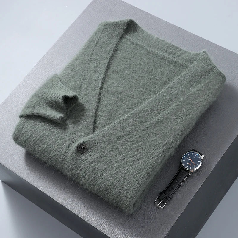 Serenity Cashmere Cardigan (Camel S) - | Zavonix